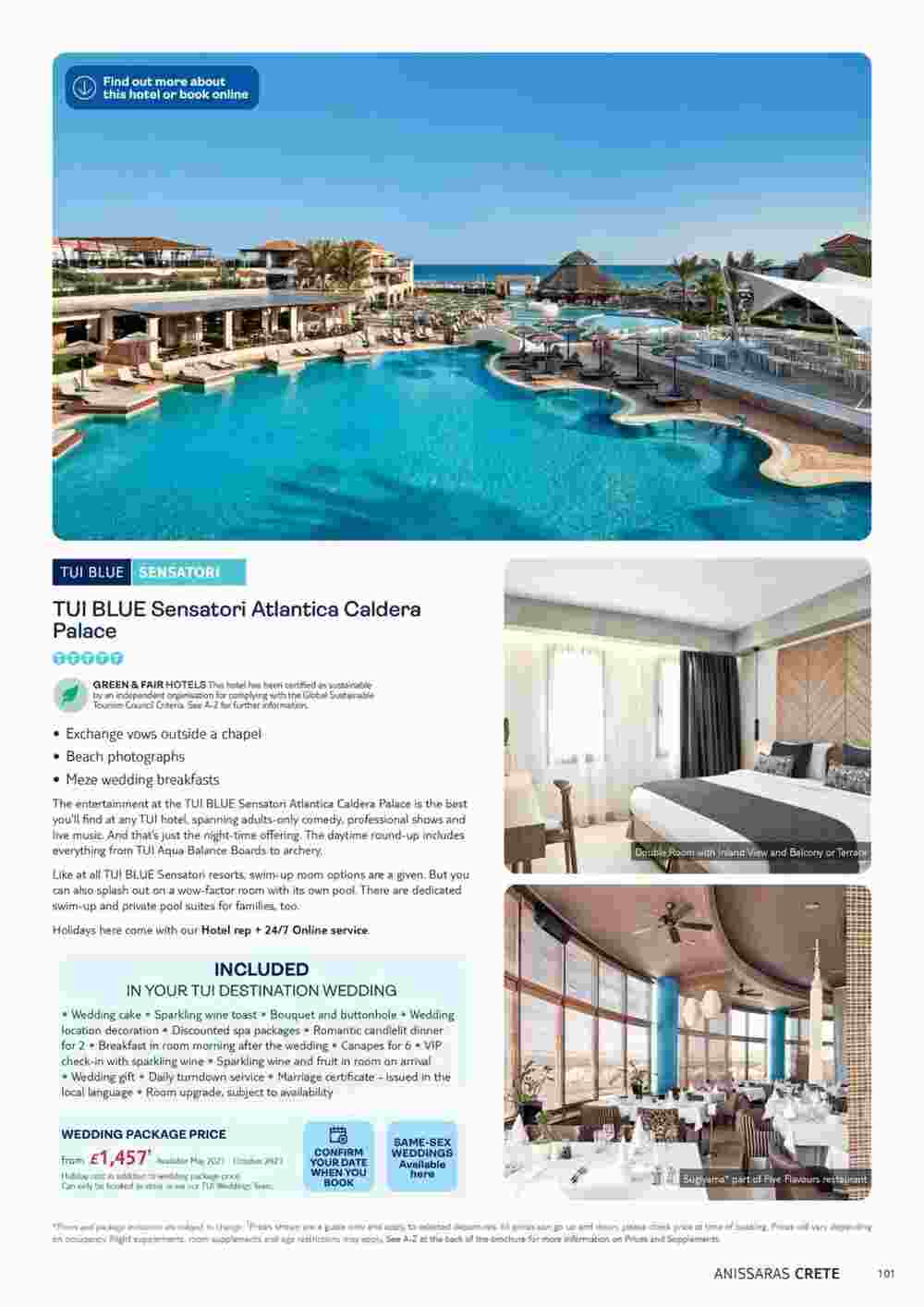 Tui offers valid from 01/11/2023 - Page 101.