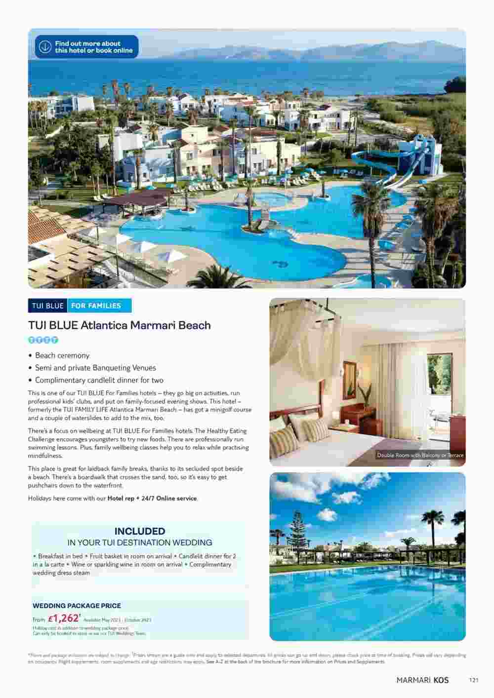 Tui offers valid from 01/11/2023 - Page 121.