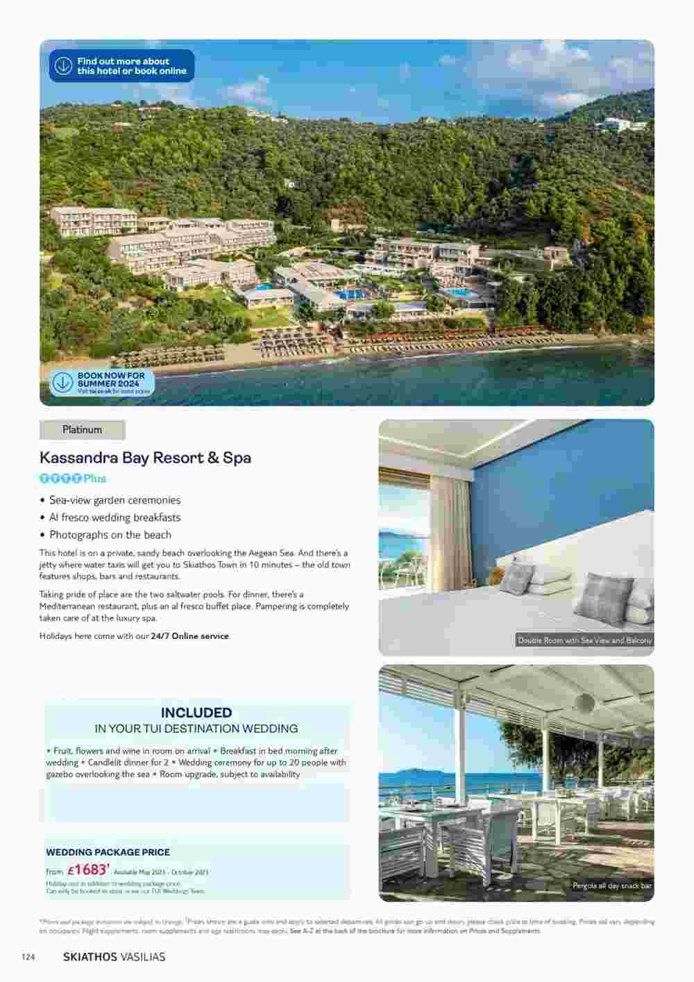 Tui offers valid from 01/11/2023 - Page 124.