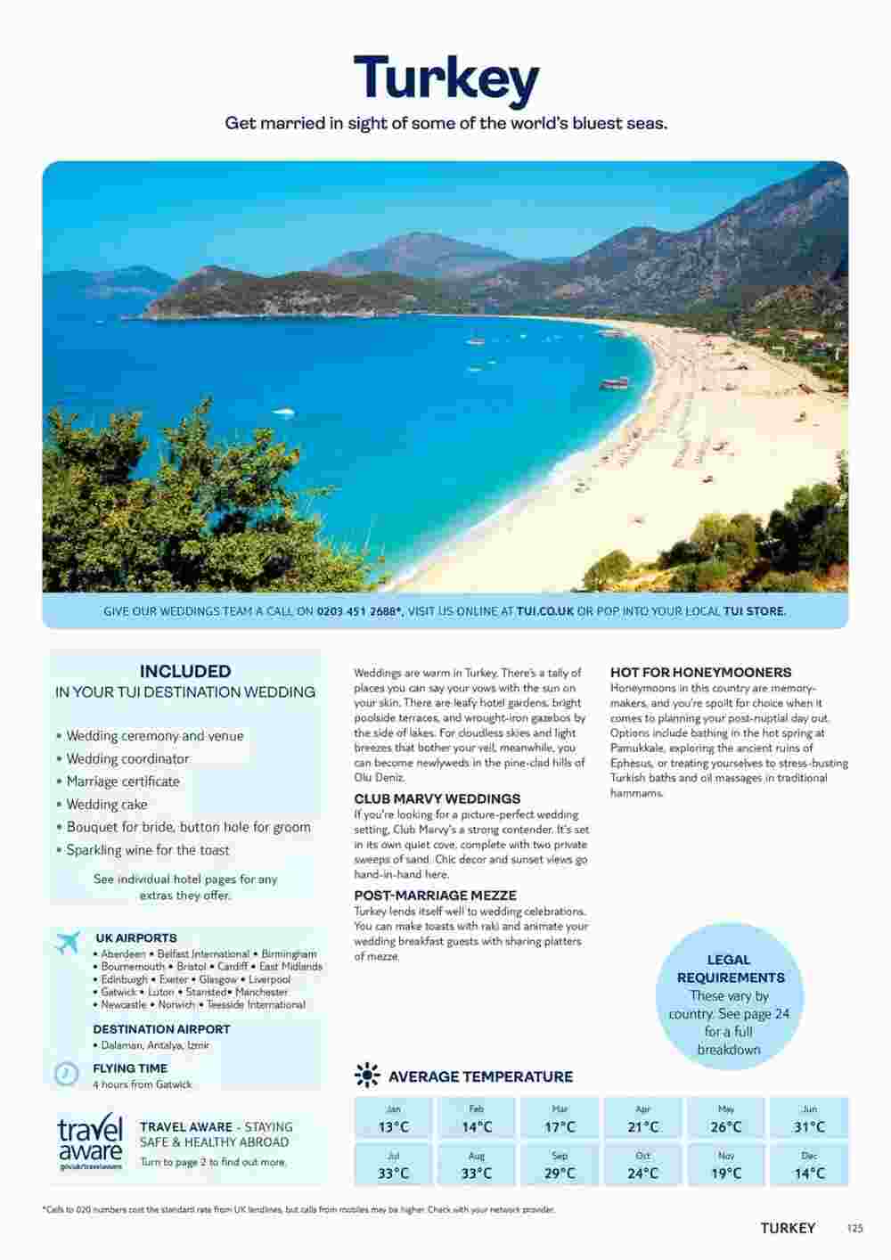 Tui offers valid from 01/11/2023 - Page 125.