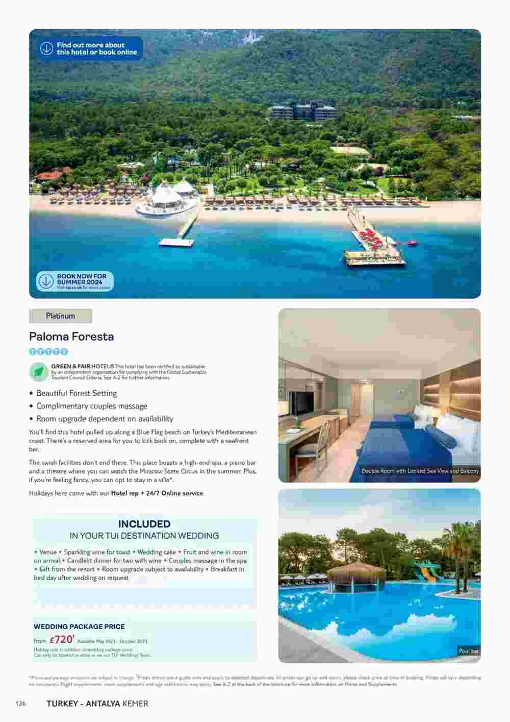 Tui offers valid from 01/11/2023 - Page 126.
