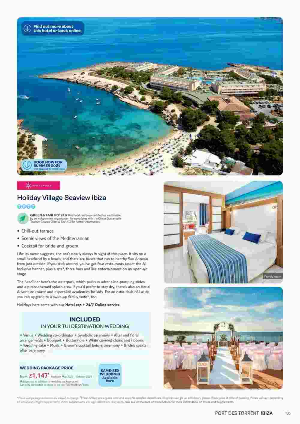 Tui offers valid from 01/11/2023 - Page 135.
