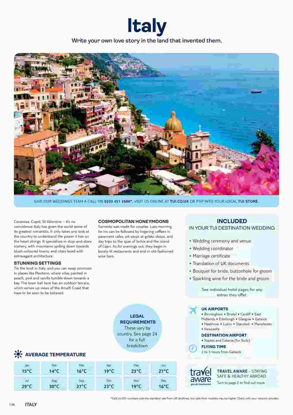 Tui offers valid from 01/11/2023 - Page 136.