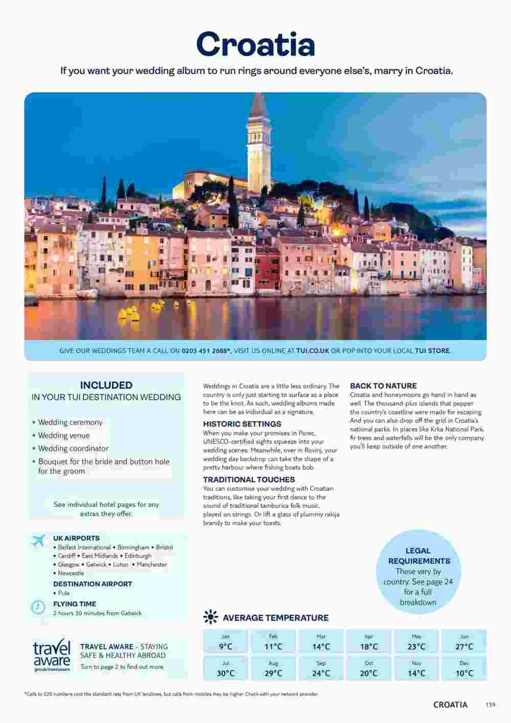 Tui offers valid from 01/11/2023 - Page 139.