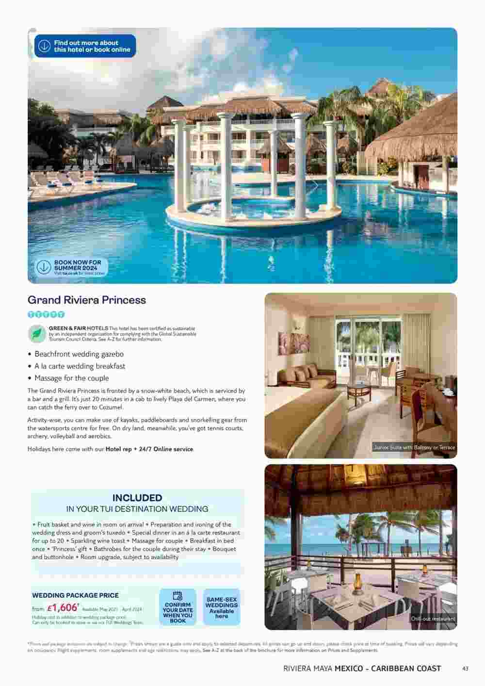 Tui offers valid from 01/11/2023 - Page 43.