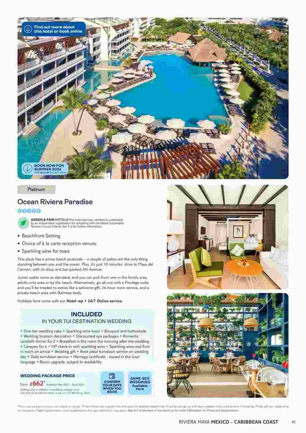 Tui offers valid from 01/11/2023 - Page 45.