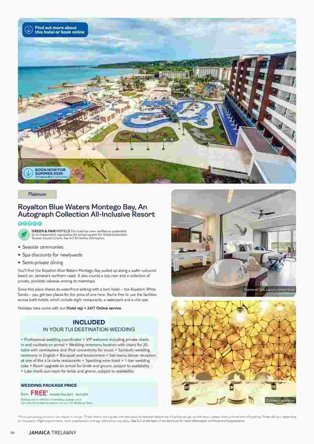 Tui offers valid from 01/11/2023 - Page 66.
