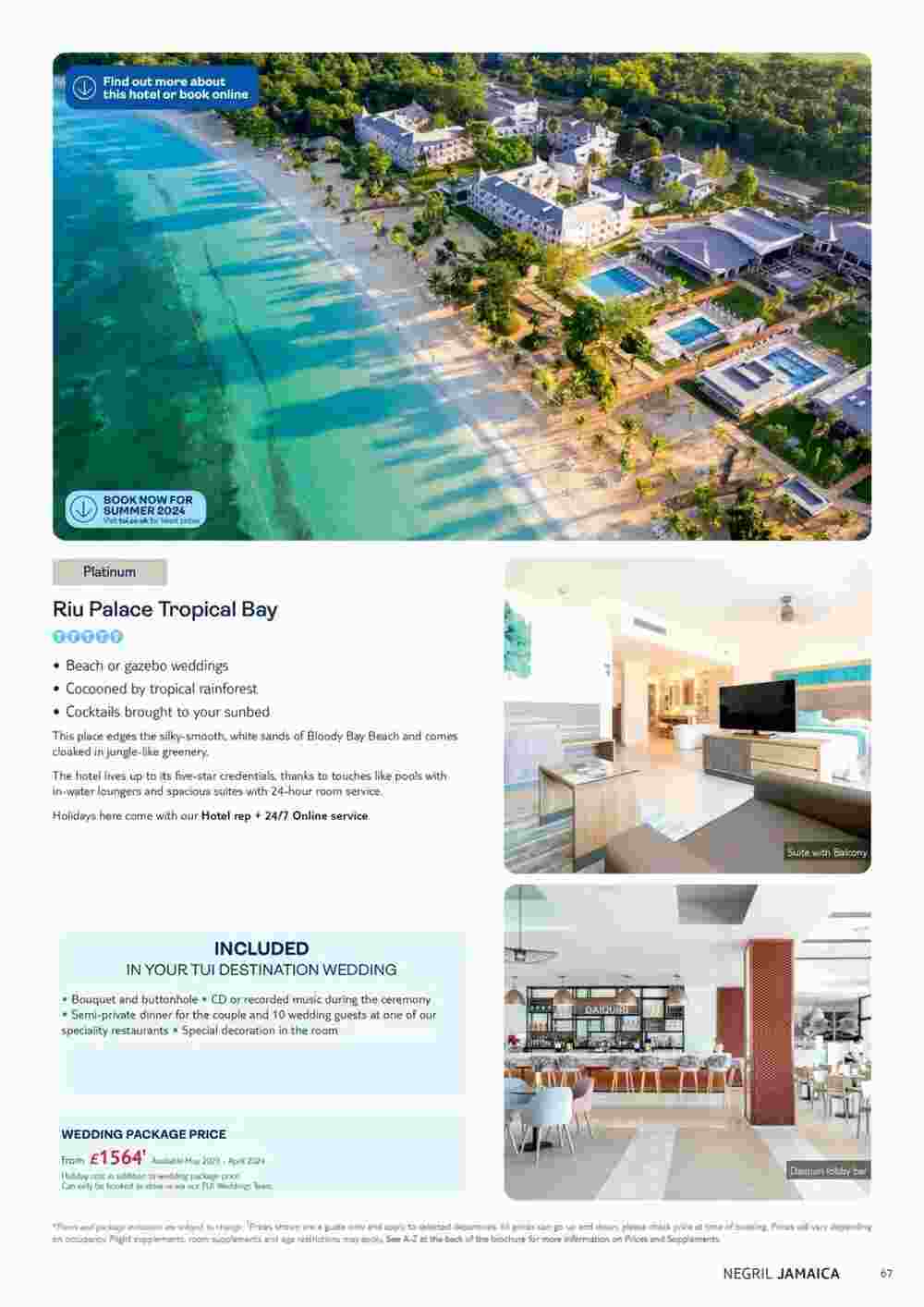Tui offers valid from 01/11/2023 - Page 67.