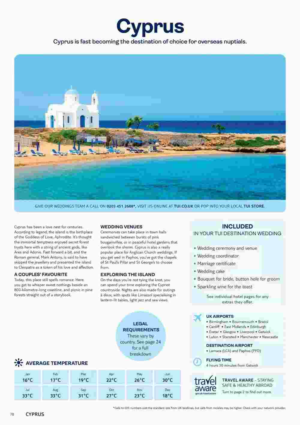 Tui offers valid from 01/11/2023 - Page 78.