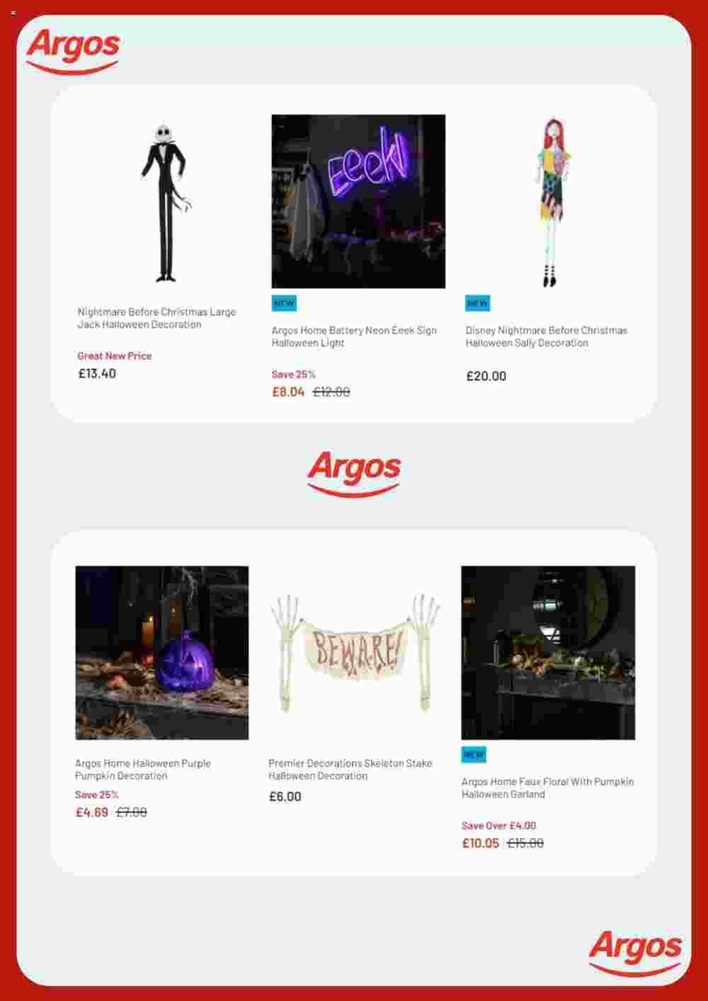 Argos offers valid from 01/11/2023 - Page 4.