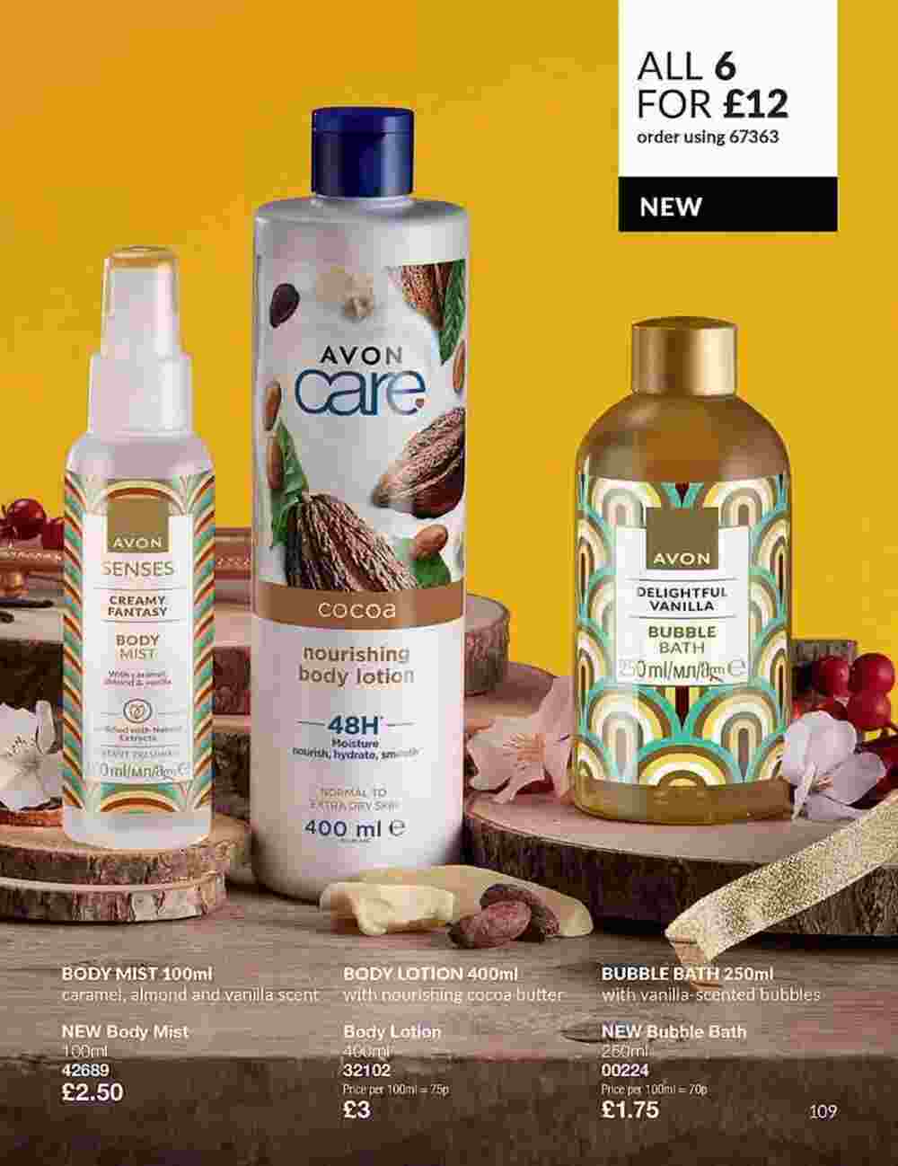 Avon offers valid from 01/11/2023 - Page 109.