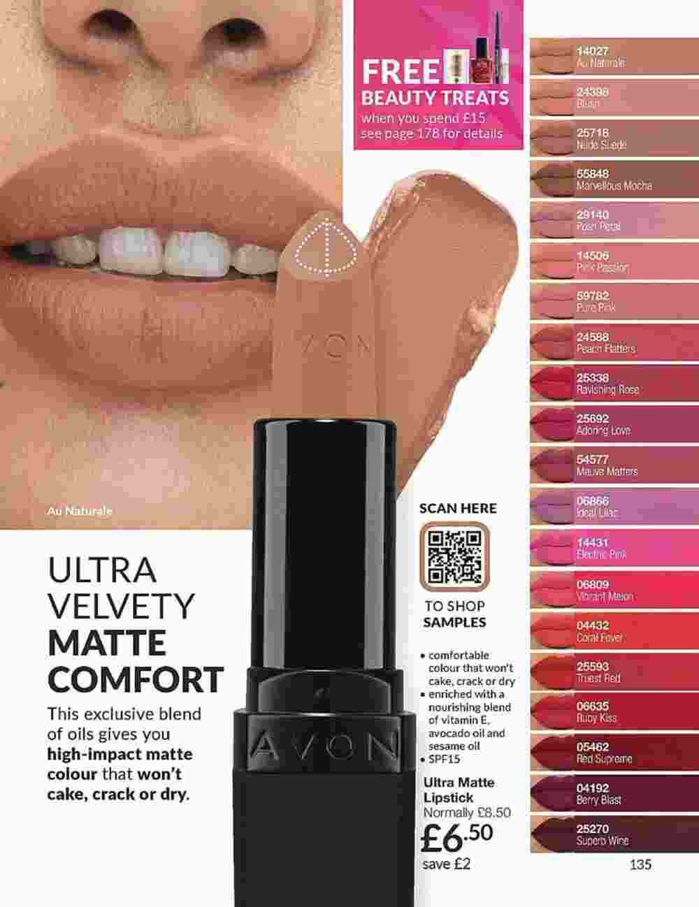 Avon offers valid from 01/11/2023 - Page 135.