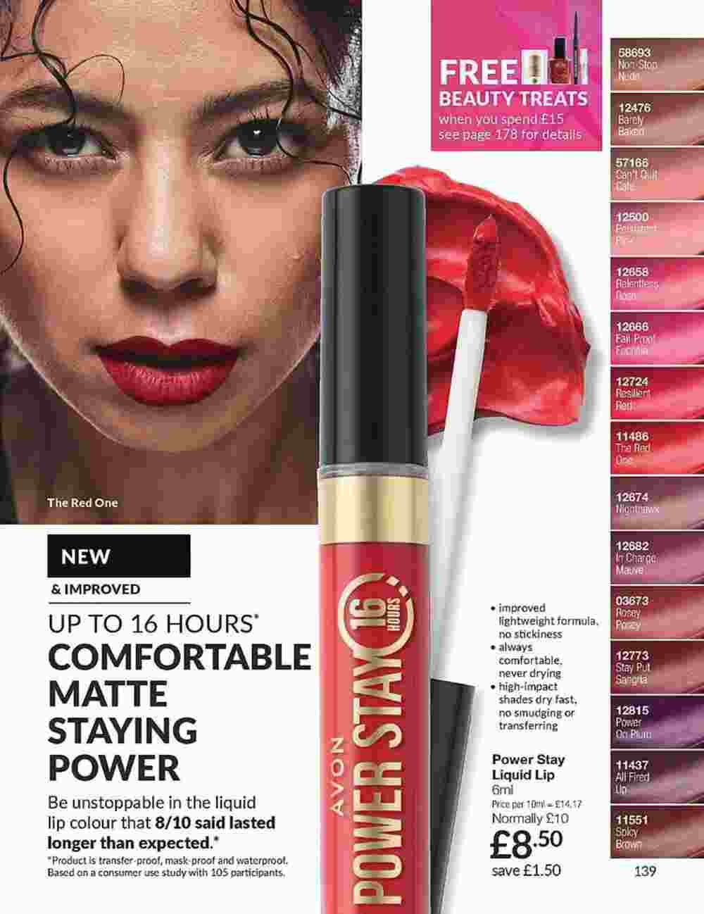 Avon offers valid from 01/11/2023 - Page 139.