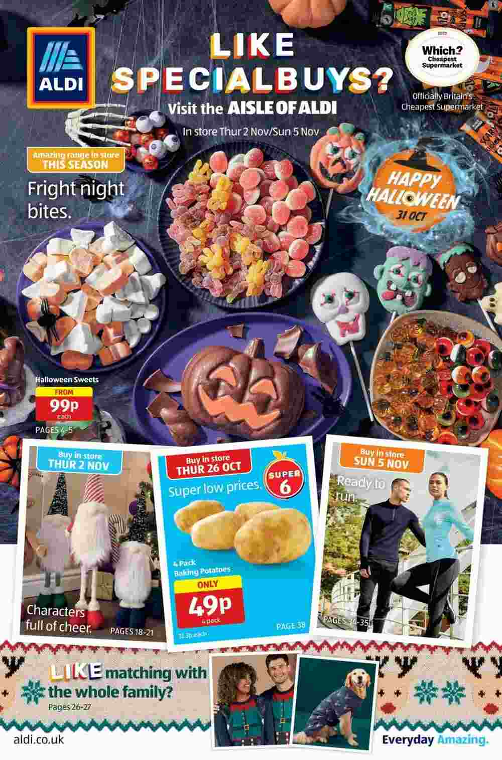 Aldi offers valid from 02/11/2023 - Page 1.