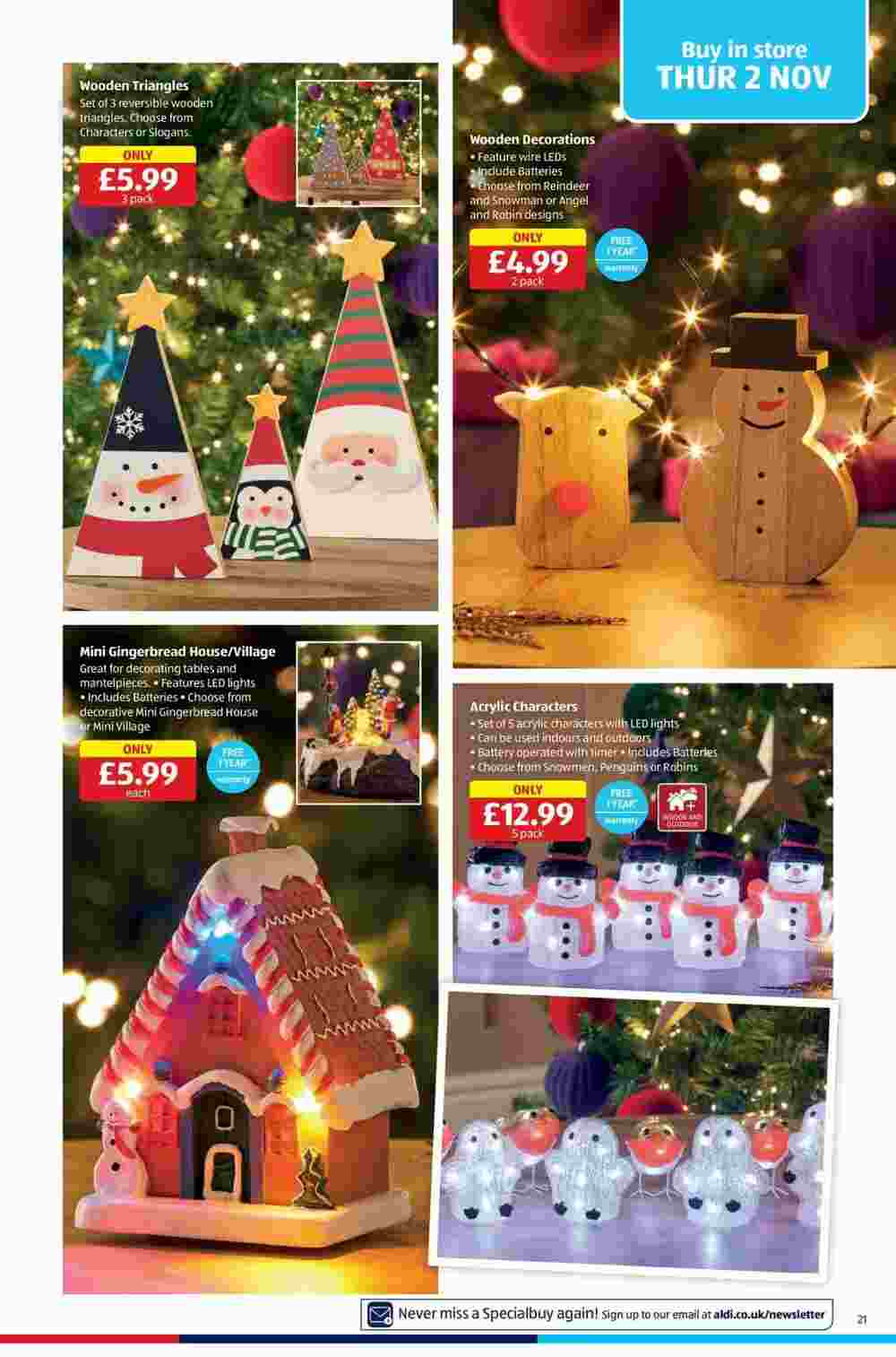 Aldi offers valid from 02/11/2023 - Page 21.