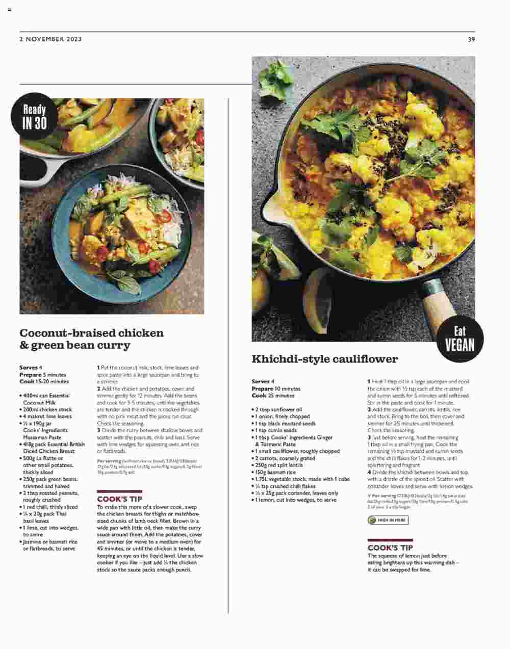 Waitrose offers valid from 02/11/2023 - Page 39.