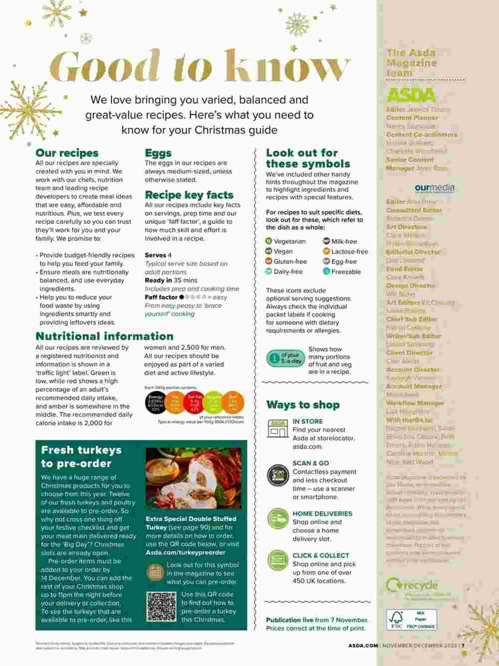 Asda offers valid from 03/11/2023 - Page 7.