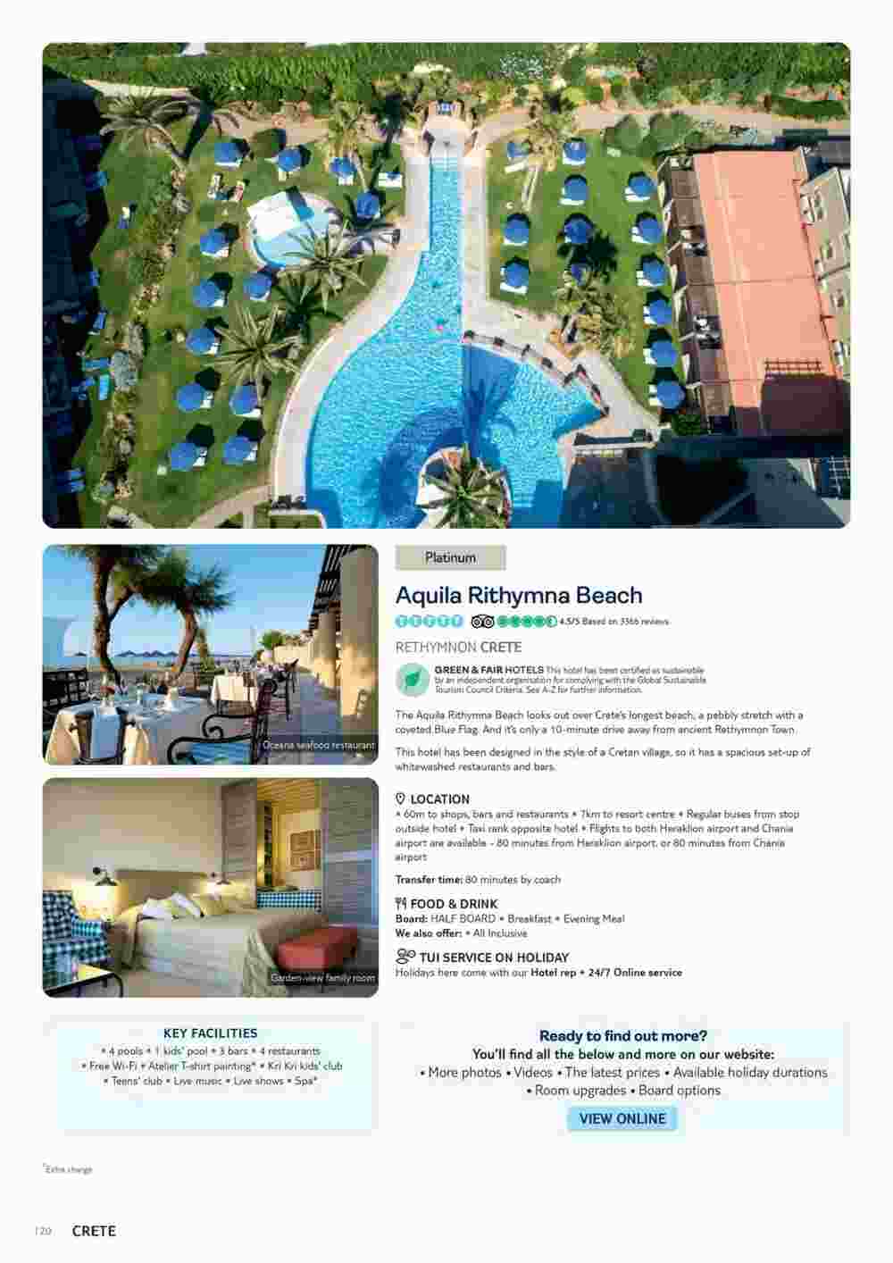 Tui offers valid from 06/11/2023 - Page 120.