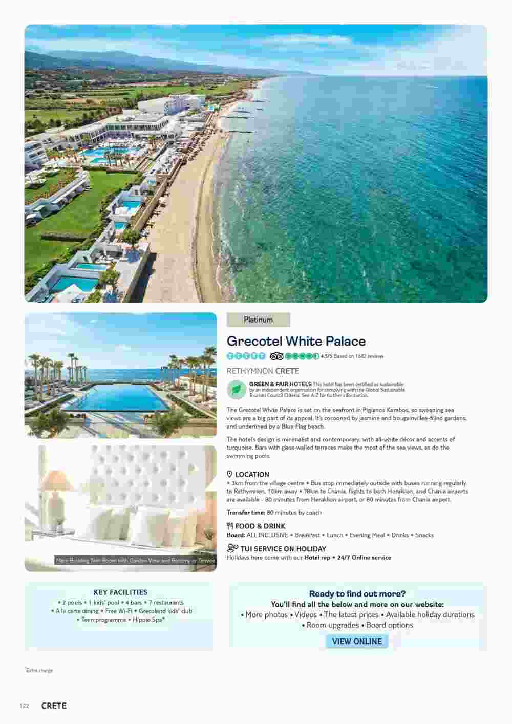 Tui offers valid from 06/11/2023 - Page 122.