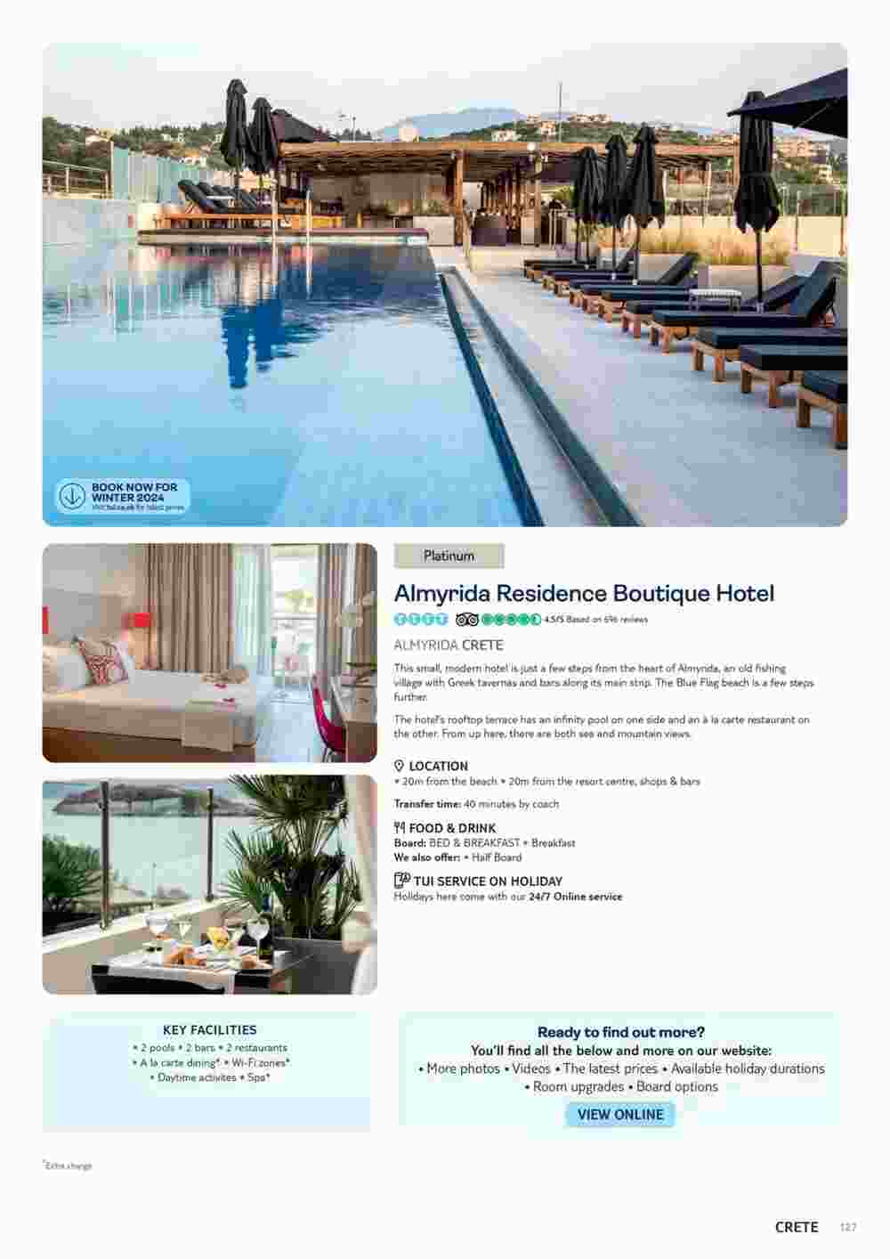 Tui offers valid from 06/11/2023 - Page 127.