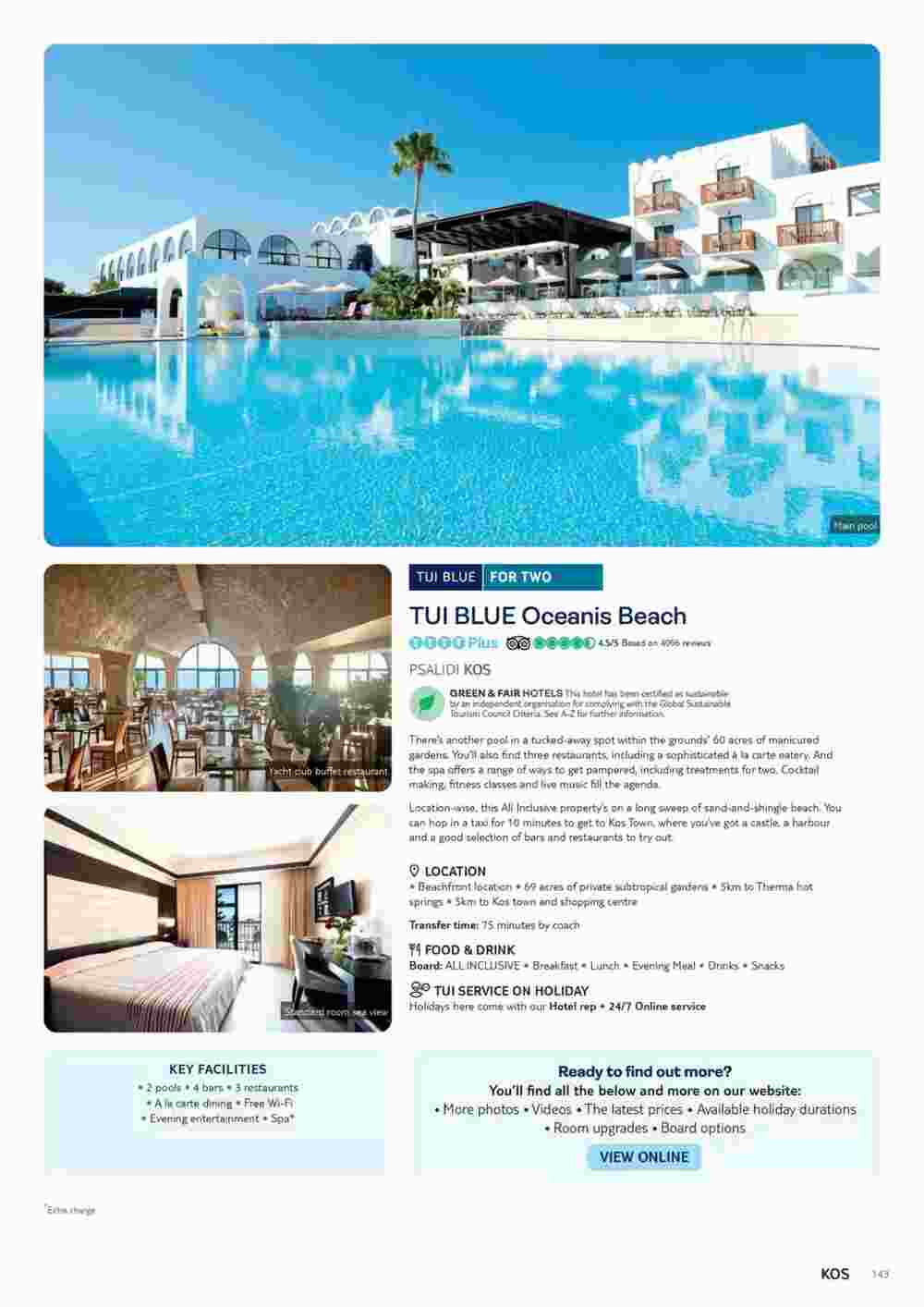 Tui offers valid from 06/11/2023 - Page 143.