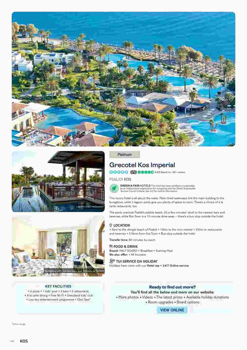 Tui offers valid from 06/11/2023 - Page 144.