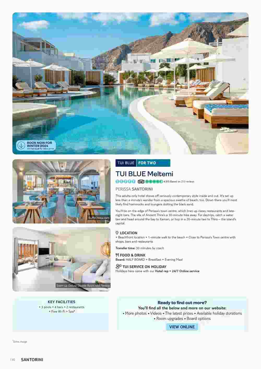 Tui offers valid from 06/11/2023 - Page 150.
