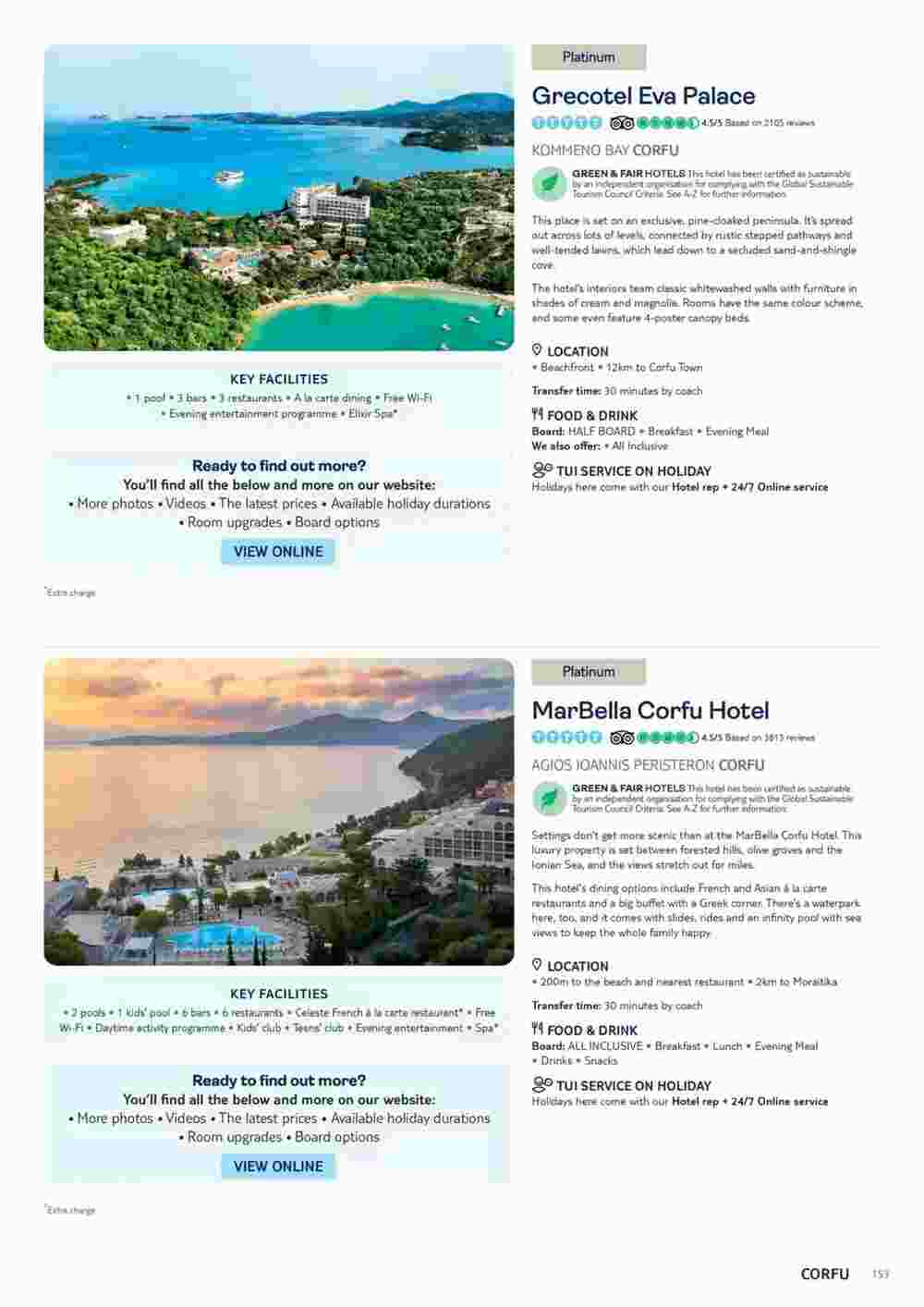 Tui offers valid from 06/11/2023 - Page 153.