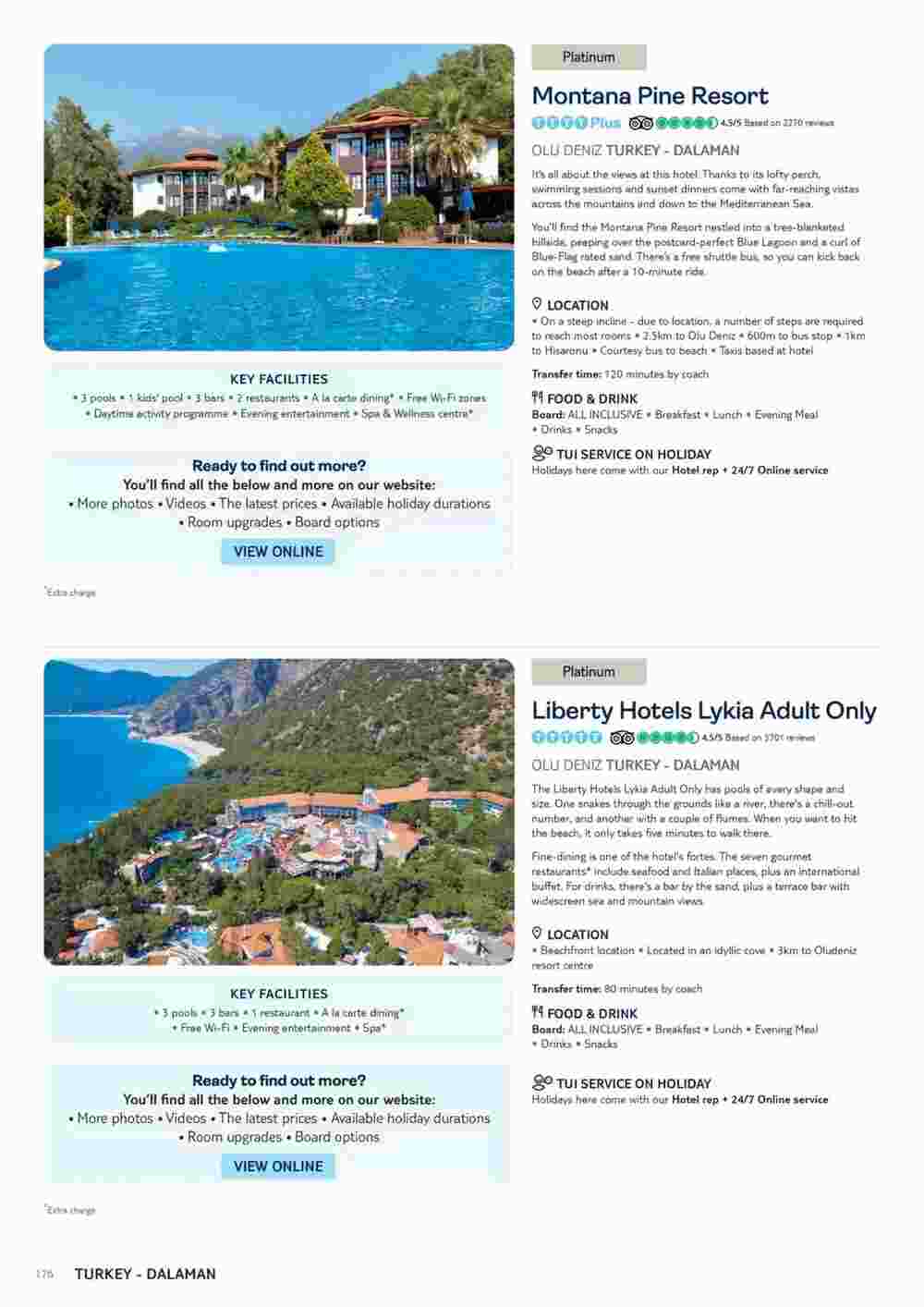 Tui offers valid from 06/11/2023 - Page 176.