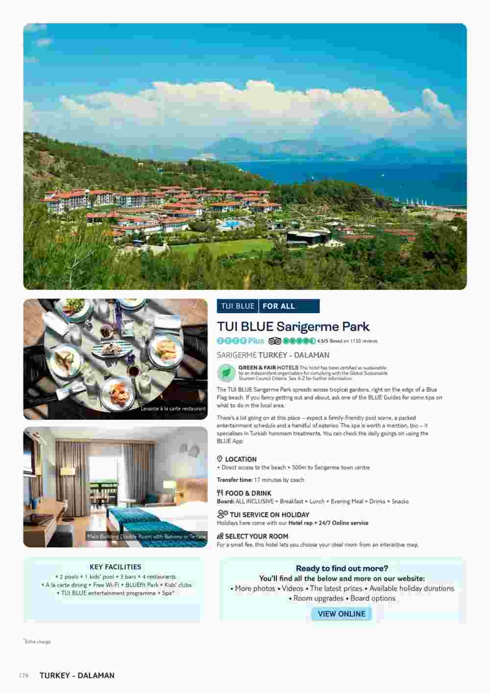 Tui offers valid from 06/11/2023 - Page 178.