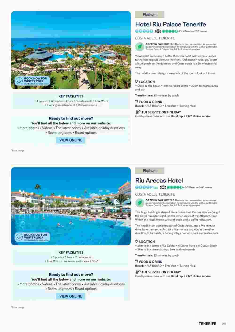 Tui offers valid from 06/11/2023 - Page 207.