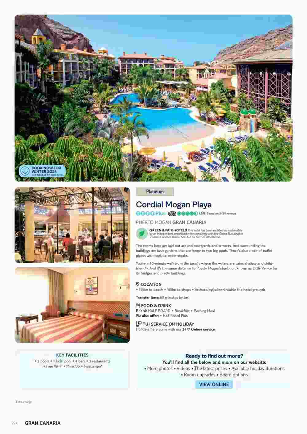 Tui offers valid from 06/11/2023 - Page 224.