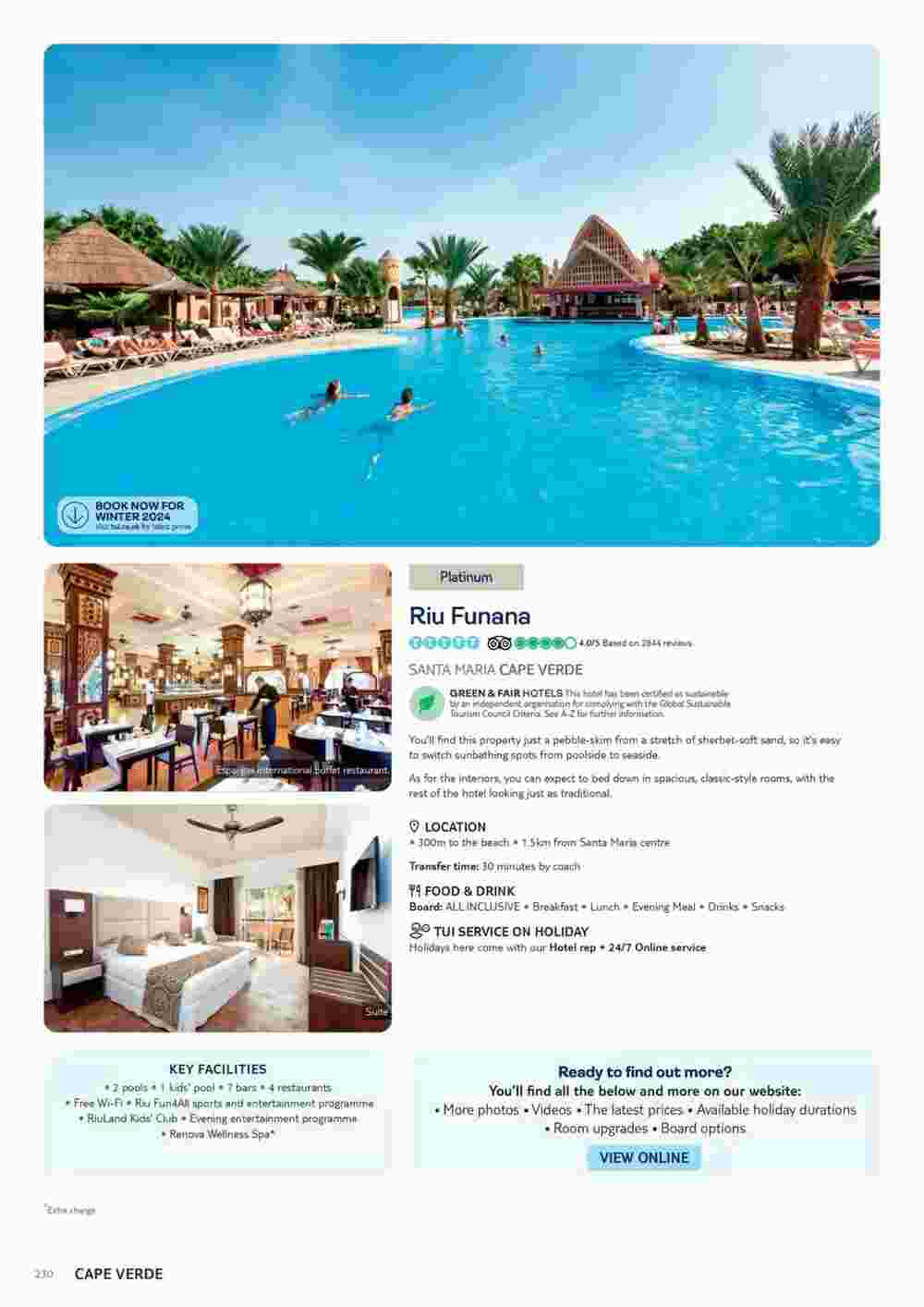 Tui offers valid from 06/11/2023 - Page 230.