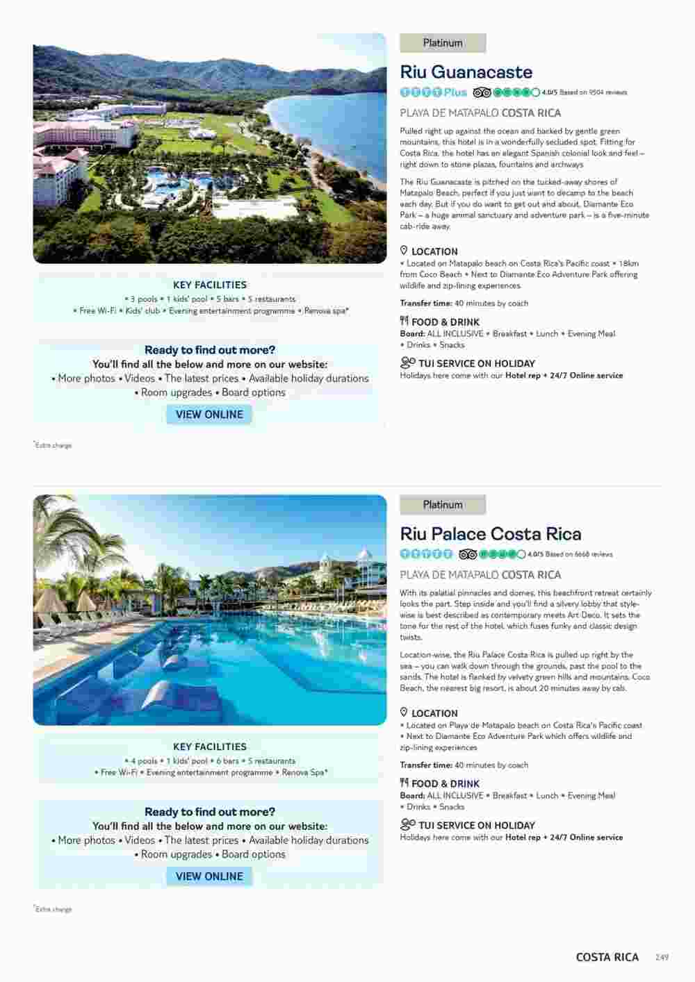 Tui offers valid from 06/11/2023 - Page 249.