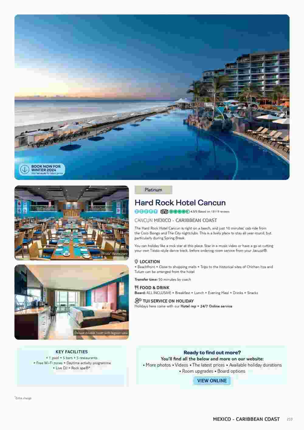 Tui offers valid from 06/11/2023 - Page 253.