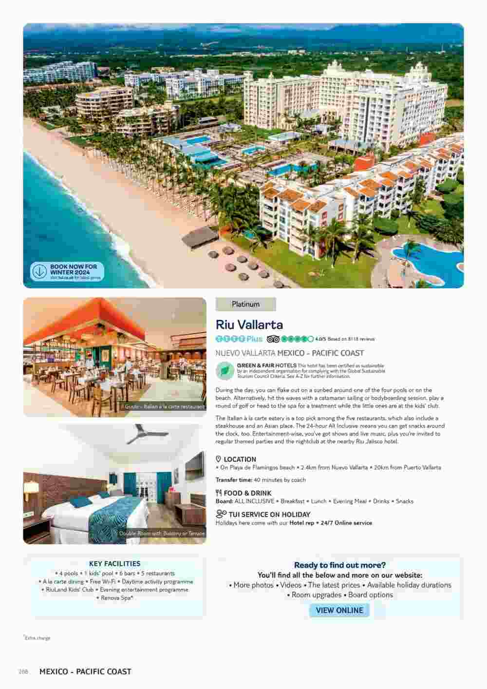 Tui offers valid from 06/11/2023 - Page 268.