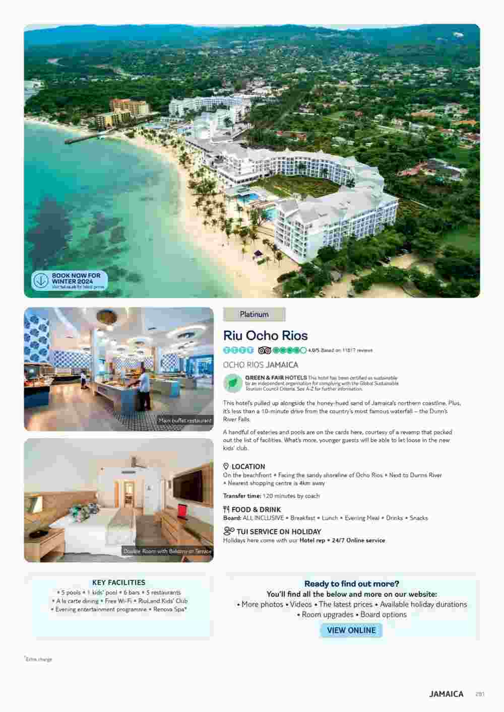Tui offers valid from 06/11/2023 - Page 281.