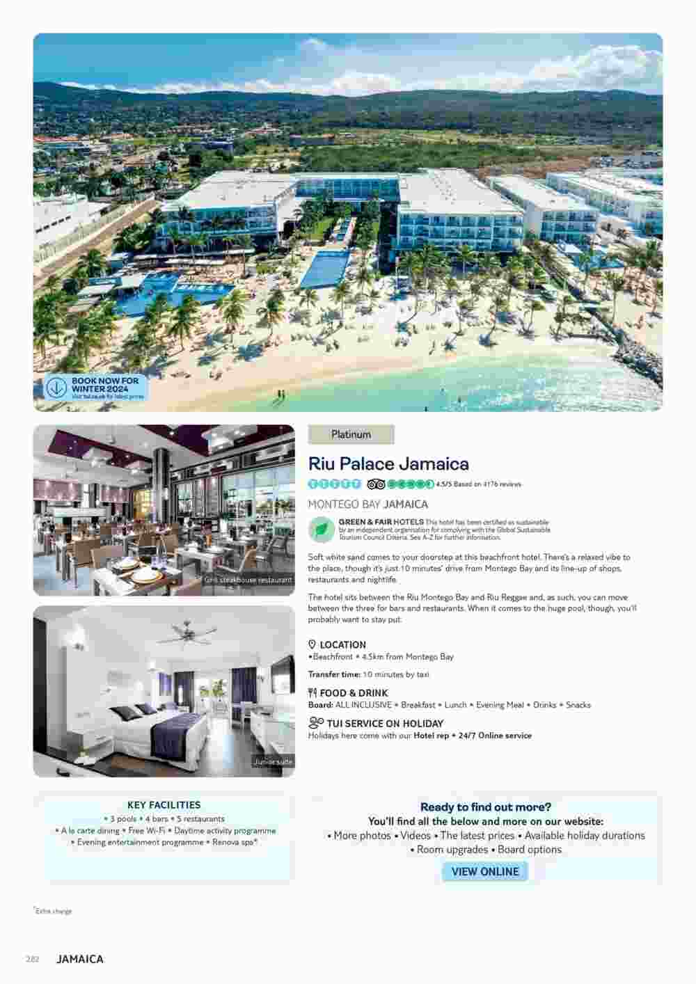 Tui offers valid from 06/11/2023 - Page 282.