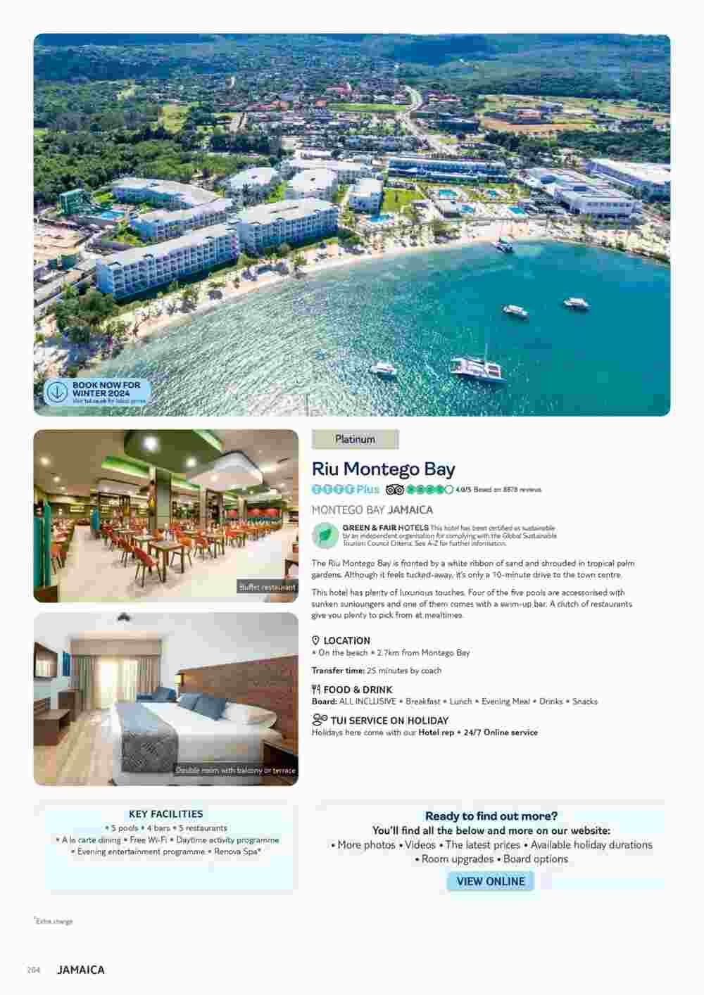 Tui offers valid from 06/11/2023 - Page 284.