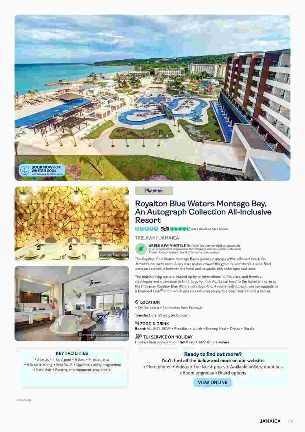 Tui offers valid from 06/11/2023 - Page 285.