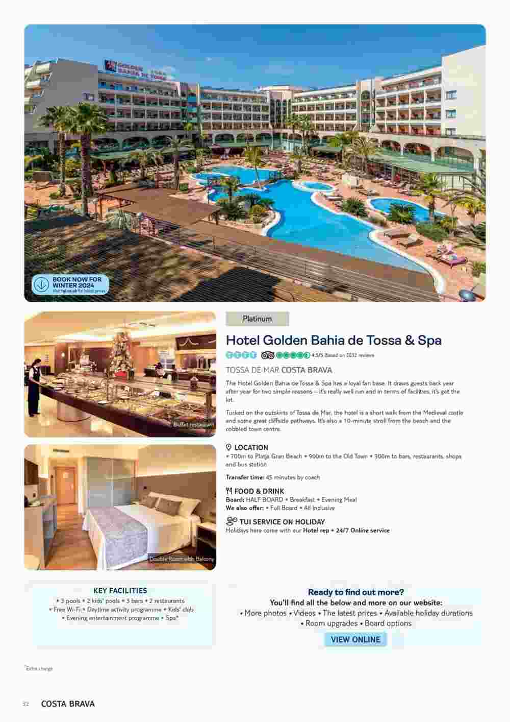 Tui offers valid from 06/11/2023 - Page 32.