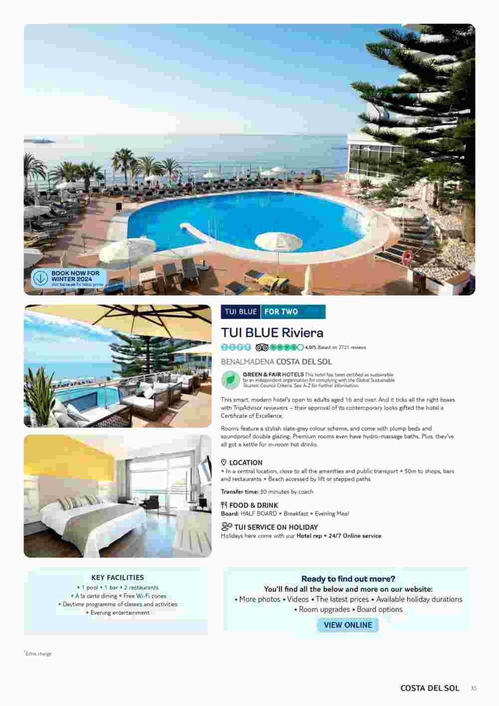 Tui offers valid from 06/11/2023 - Page 35.