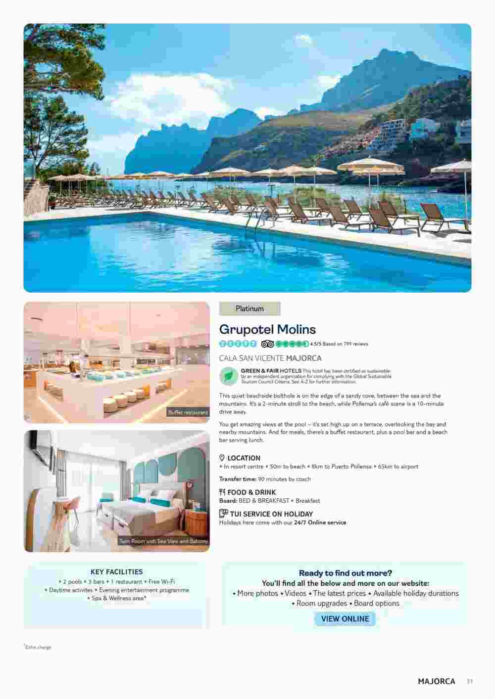 Tui offers valid from 06/11/2023 - Page 51.