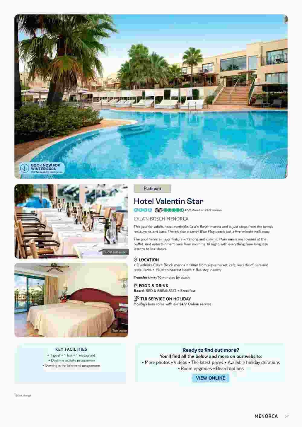 Tui offers valid from 06/11/2023 - Page 57.