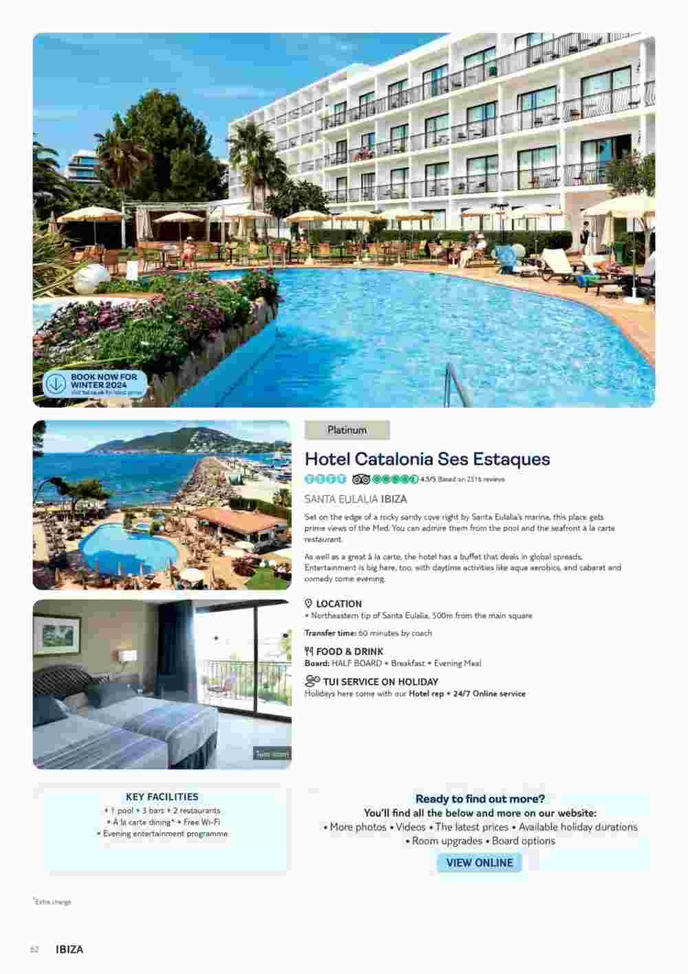 Tui offers valid from 06/11/2023 - Page 62.