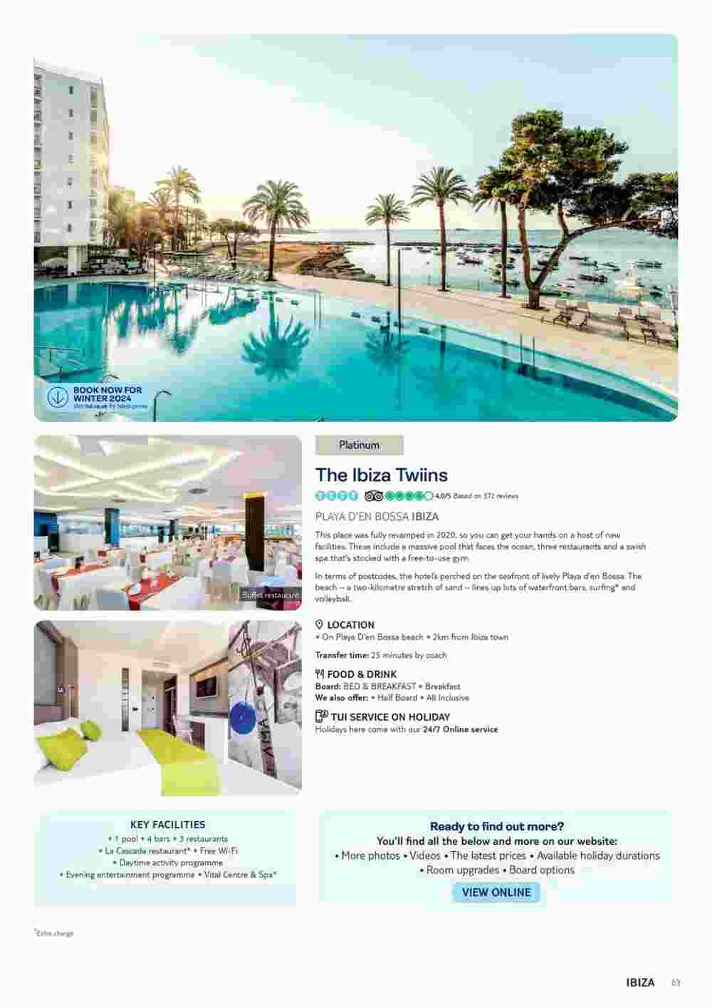 Tui offers valid from 06/11/2023 - Page 63.