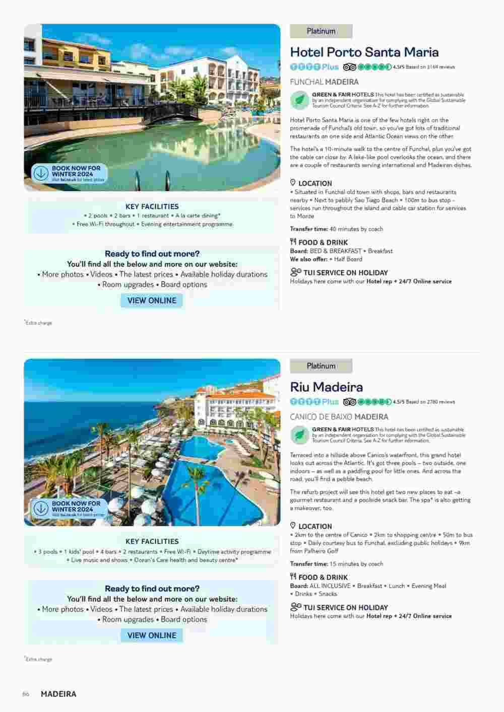 Tui offers valid from 06/11/2023 - Page 66.