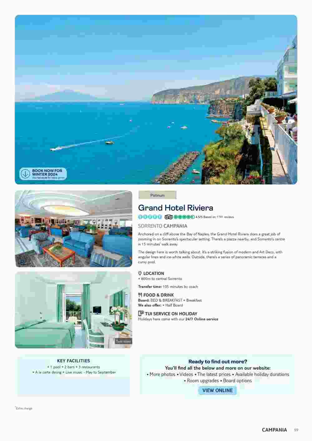 Tui offers valid from 06/11/2023 - Page 69.