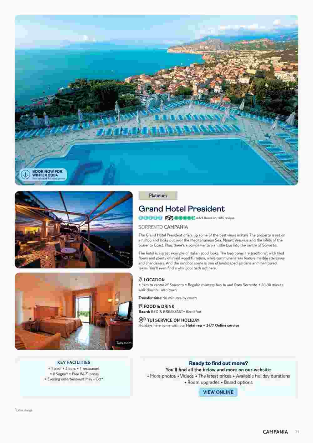 Tui offers valid from 06/11/2023 - Page 71.