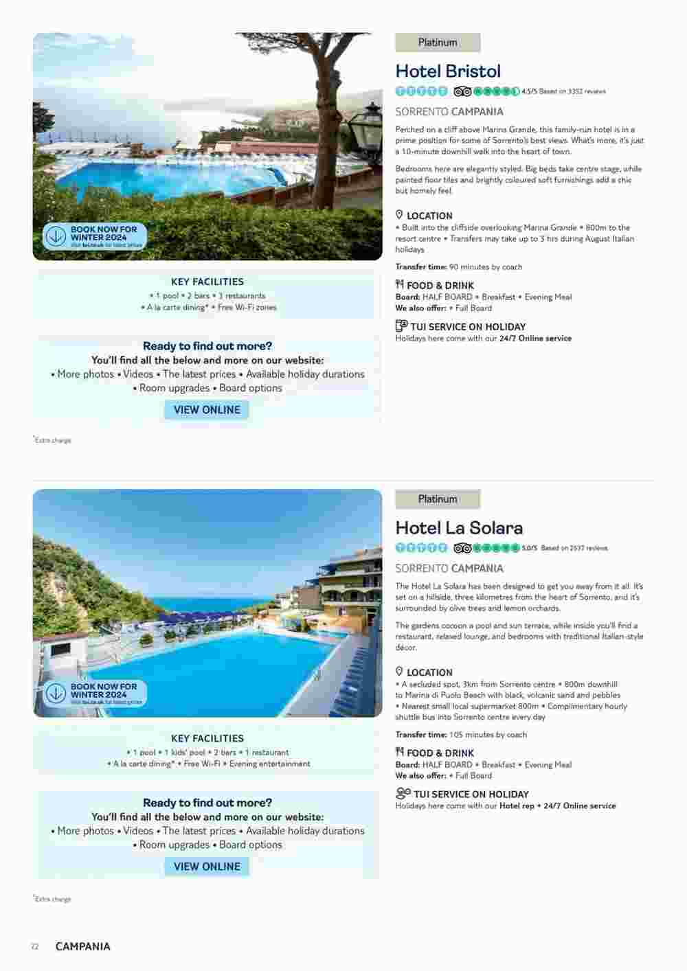 Tui offers valid from 06/11/2023 - Page 72.